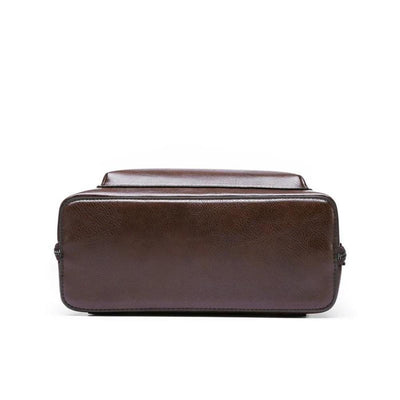 Saskia - Klassieke rugzak met dubbele ritsopening