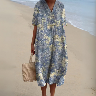 Nicole | Zomerjurk met Bloemenprint