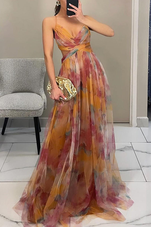 Giselle® | Betoverende Maxi-jurk met Bloemenprint
