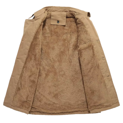 Elegante Gevoerde Trenchcoat
