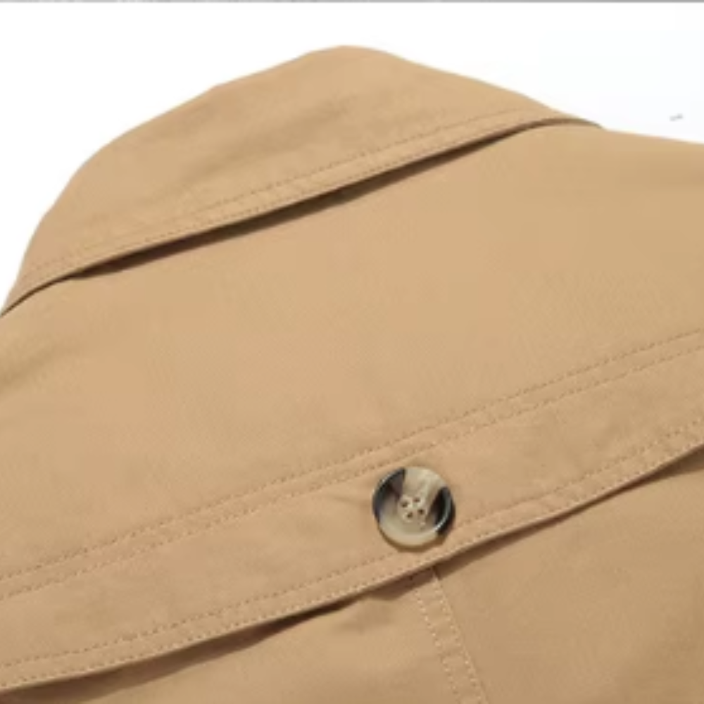 Elegante Gevoerde Trenchcoat