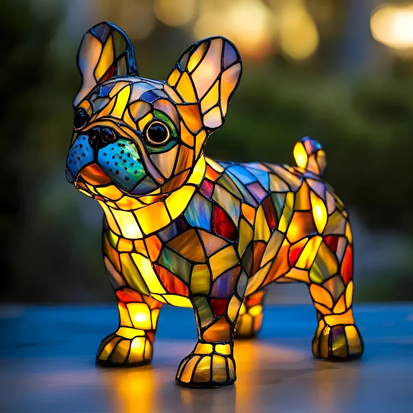Biscotte – Lamp schittering van de Franse bulldog