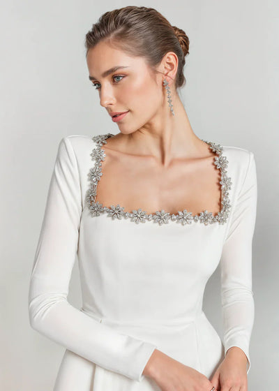 NOMI™ | Mini Jurk in Fluweel