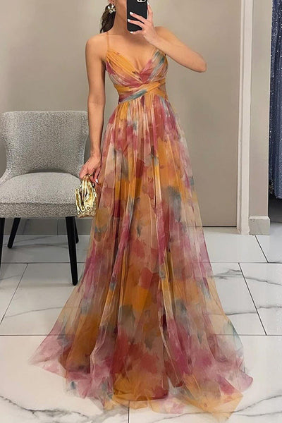 Giselle® | Betoverende Maxi-jurk met Bloemenprint