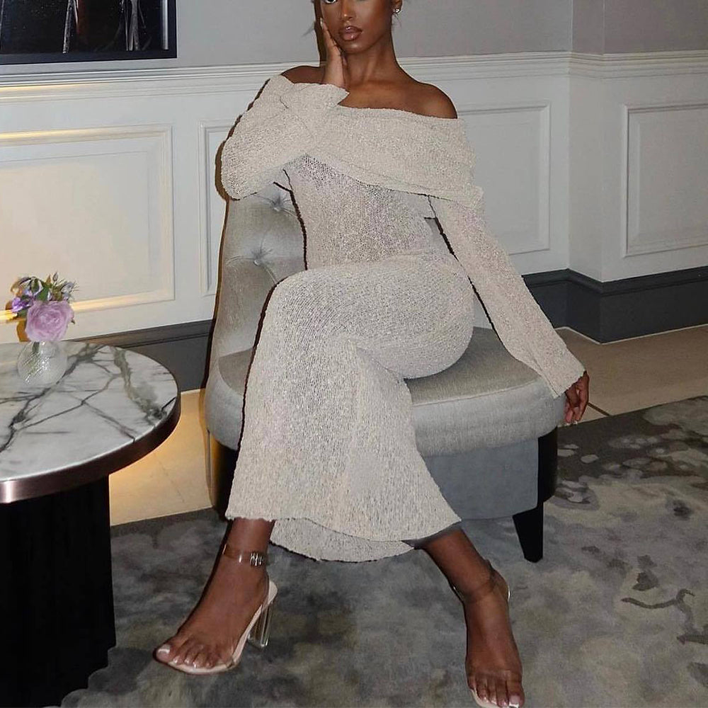 Nomi™ - Off-Shoulder Jurk – Sensuele elegantie