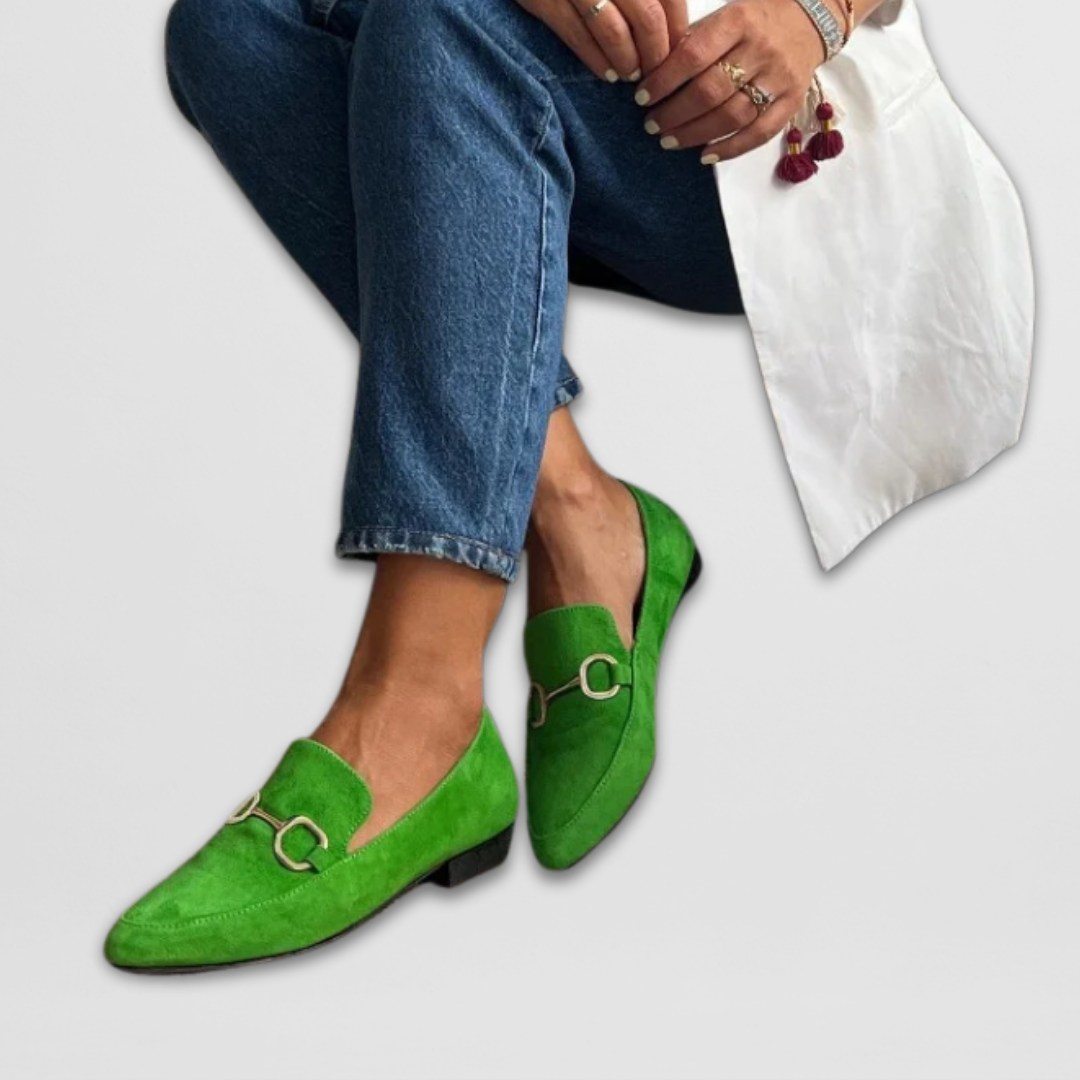 Lorette | Boho gekleurde en elegante mocassins