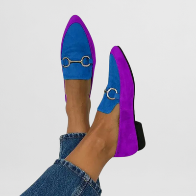 Lorette | Boho gekleurde en elegante mocassins