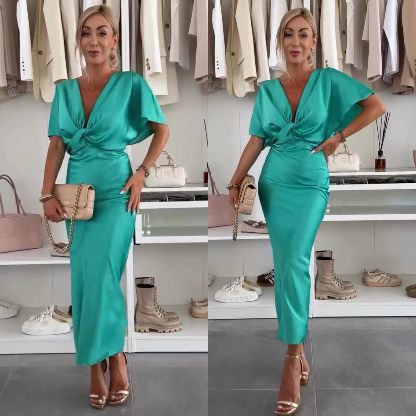 NOMI™ | Elegant en Verfijnd Jurk