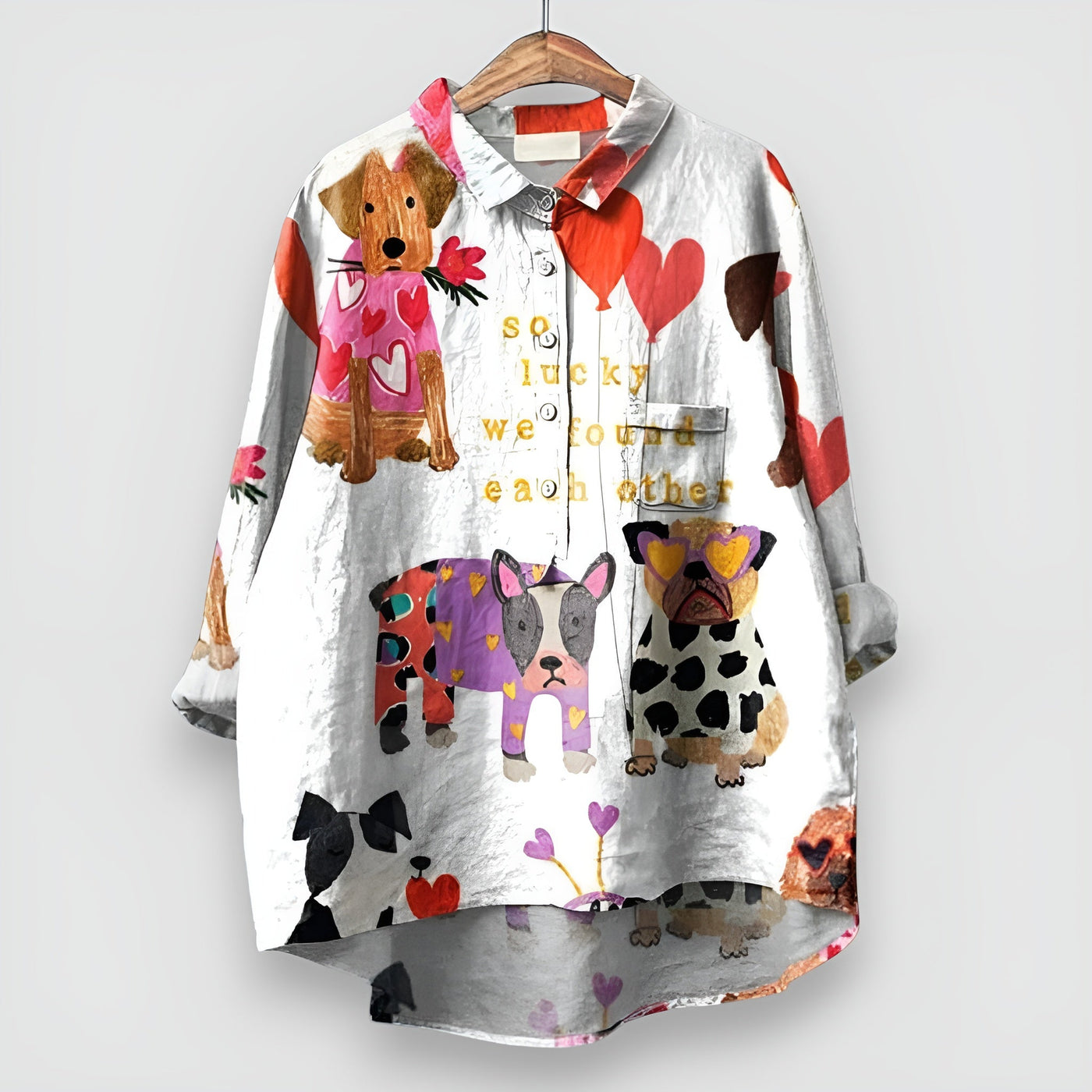 AMELIE® | Casual blouse met print