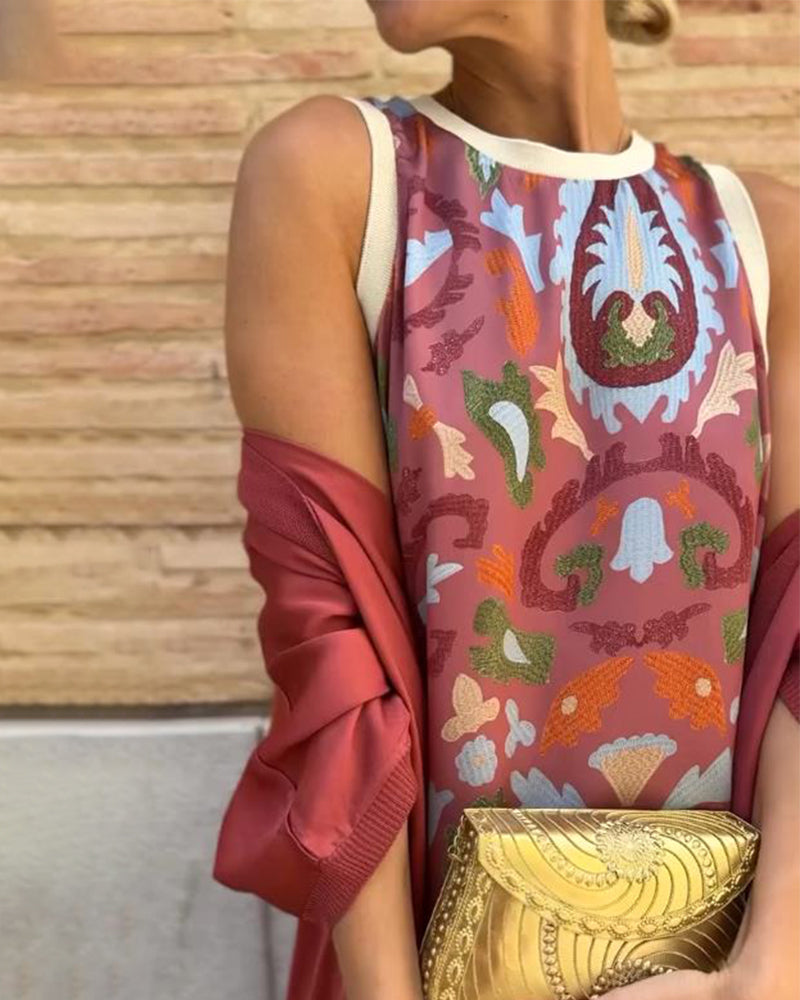 VALENTINA | Compleet Twee Delig met Moderne Print voor Stedelijk Comfort en Dagelijkse Stijl