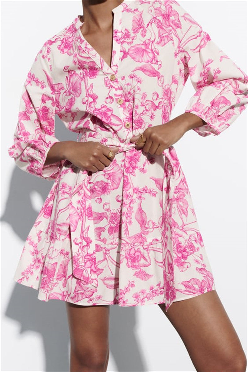 Nomi™ – Bloemige Jurk | La Bella Estate