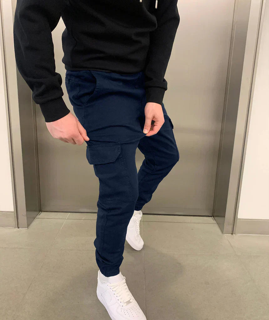 DAVIDE | Heren Cargo Joggingbroek