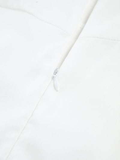 NOMI™ - Lange Elegante Jurk in Semi-Transparante Chiffon