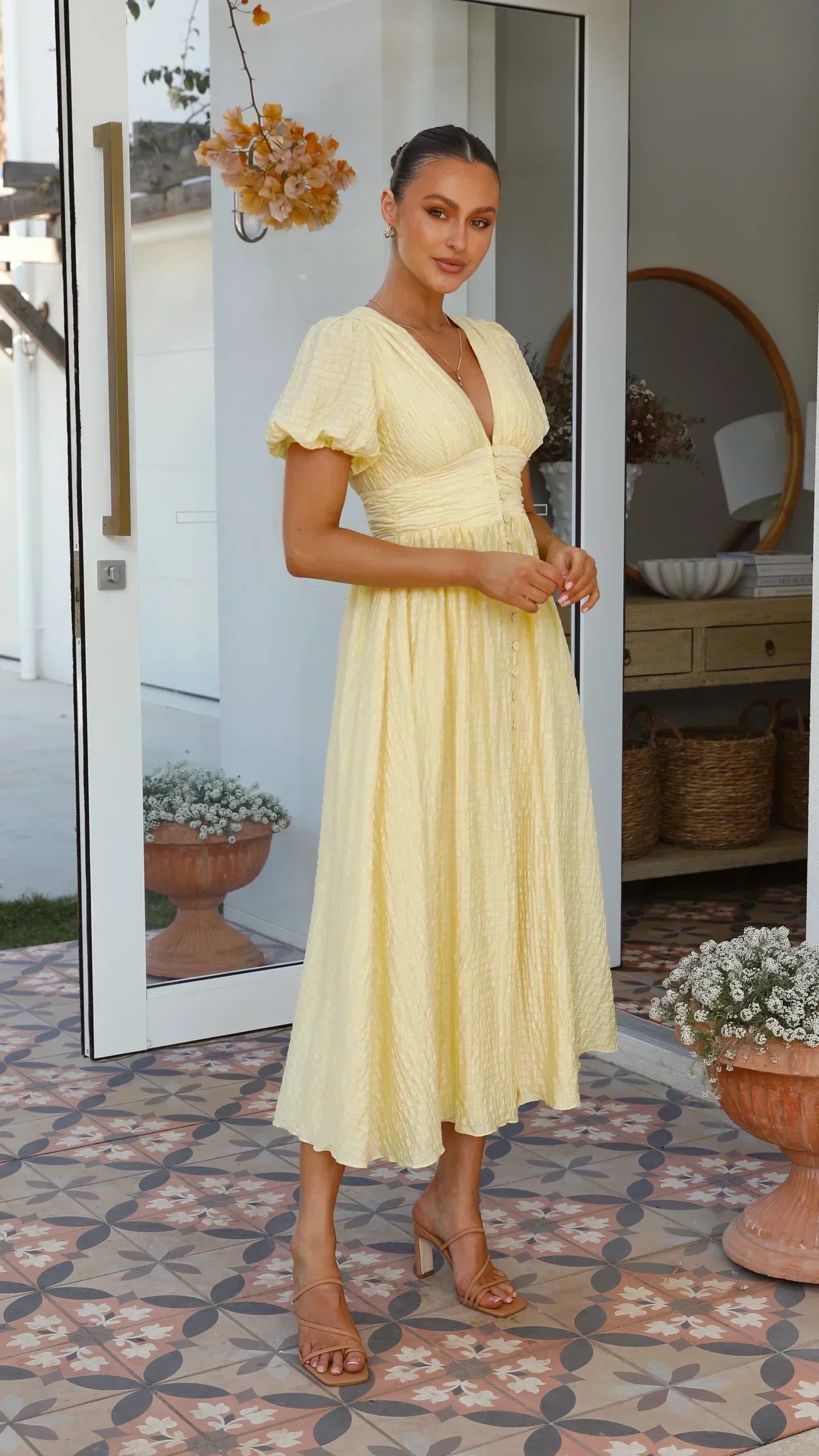 NOMI™ | Lange Casual Elegante Jurk