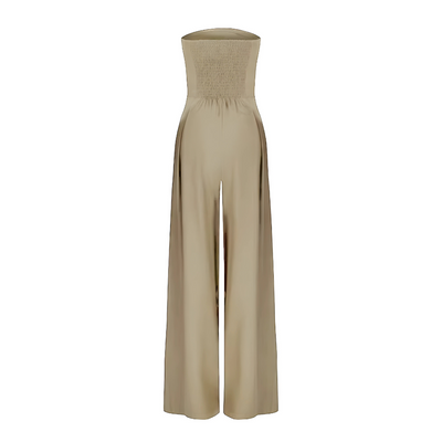 Ceria® | Elegante strapless jumpsuit