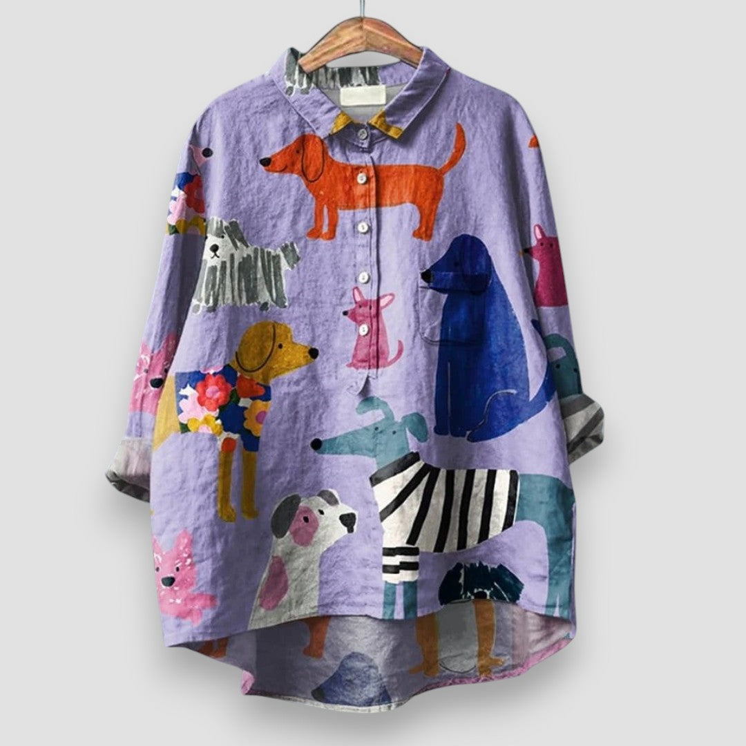 AMELIE® | Casual blouse met print