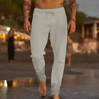 ABE®  | LINNEN STRANDBROEK