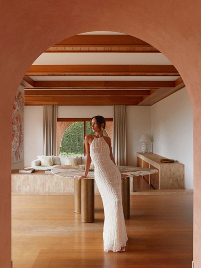 SOLÈNE | TEXTUUR MAXI-JURK