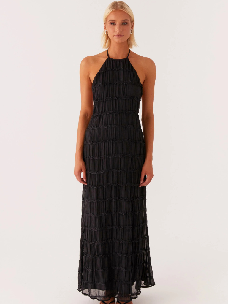 SOLÈNE | TEXTUUR MAXI-JURK