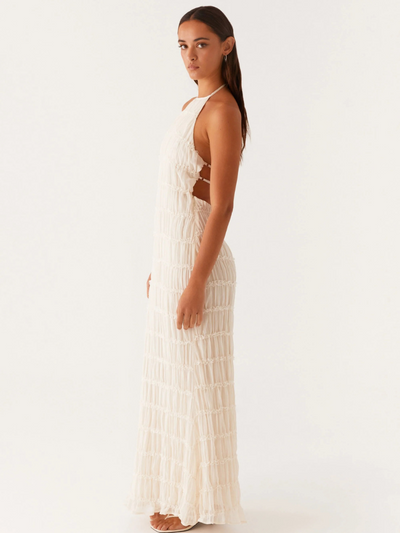 SOLÈNE | TEXTUUR MAXI-JURK