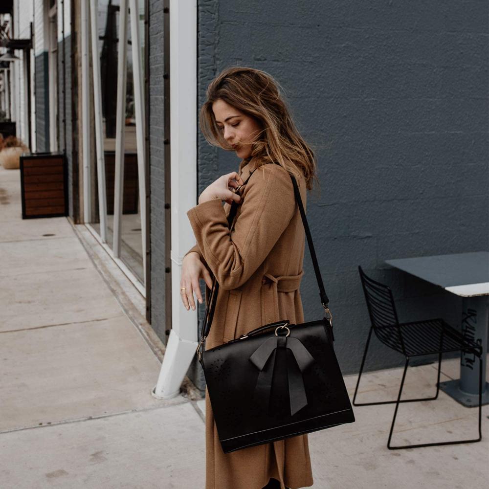 Bernadette – Schoudertas met strik