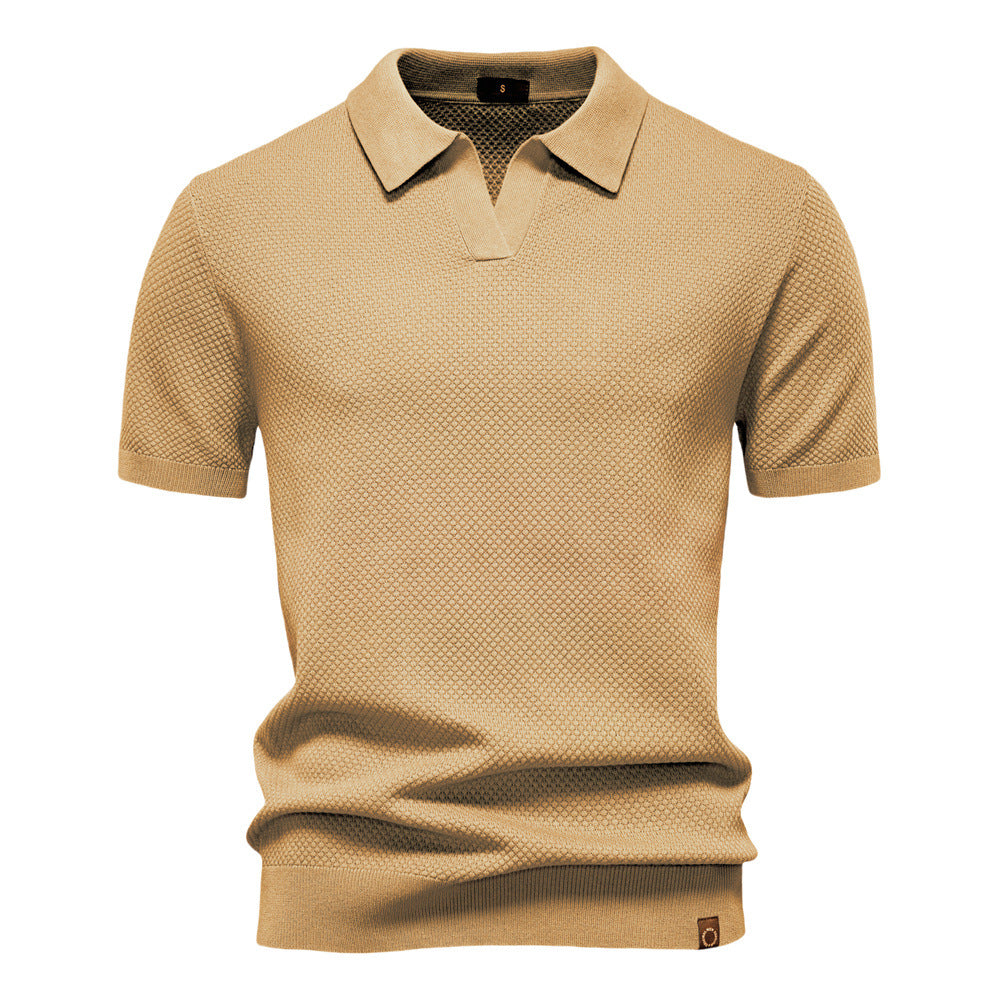 Ulrich | Gestructureerd poloshirt
