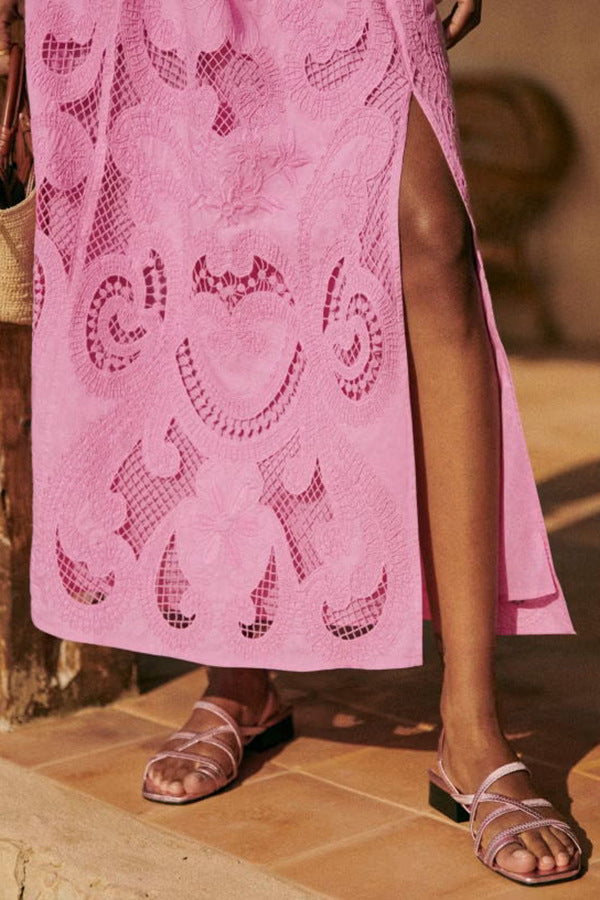 NOMI™ | Zomer set van twee delen – Mouwloze top + Rok met zakken