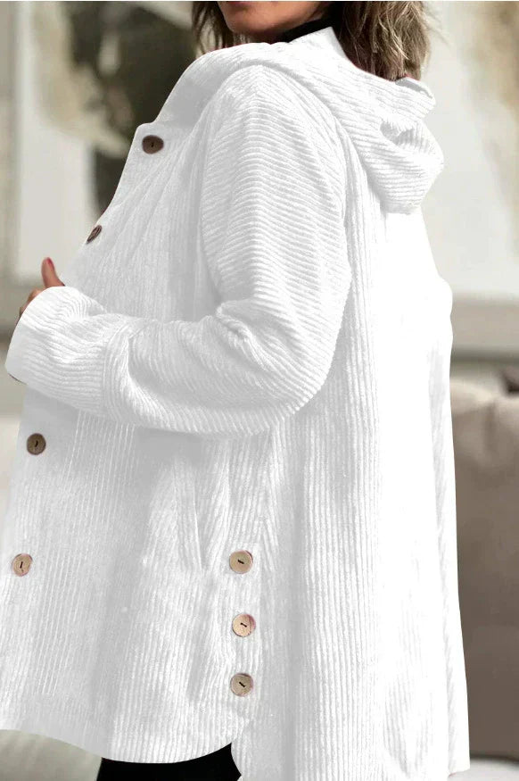 Ibby | Cozy Corduroy Hoodie Jacket