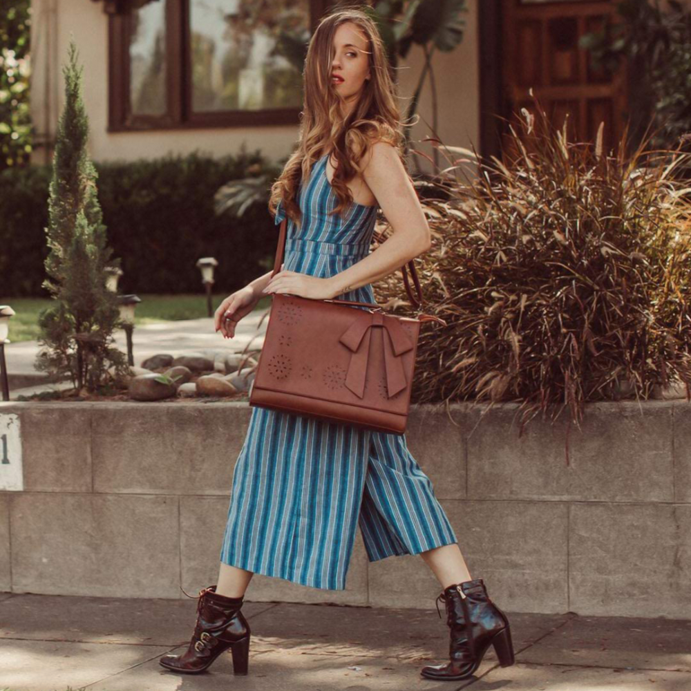 Bernadette – Schoudertas met strik