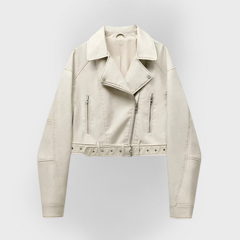 MP | Veelzijdige leren jas van hoge kwaliteit