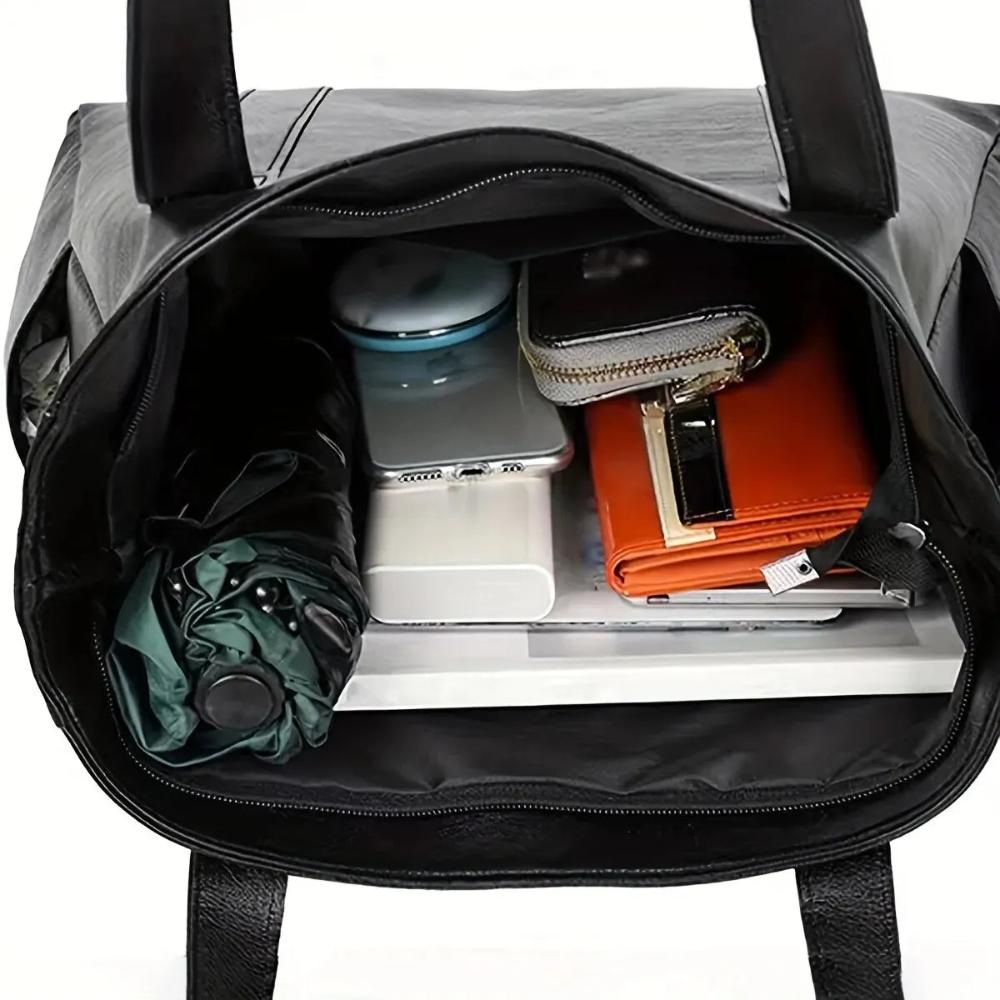 Klara - Klassieke leren schoudertas