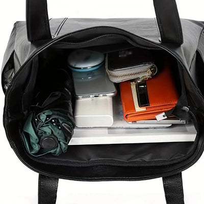 Klara - Klassieke leren schoudertas