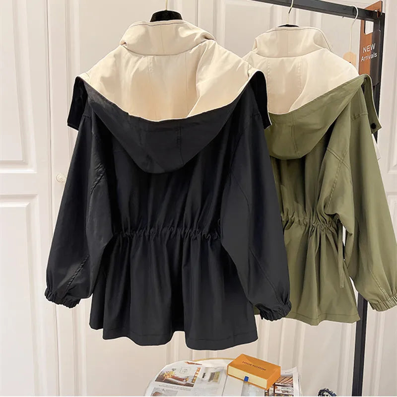 Adalia | Elegante jas met bescherming tegen slecht weer en wind