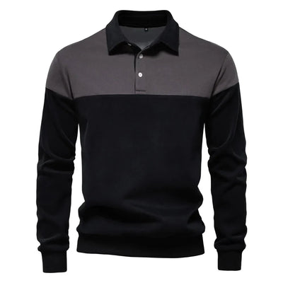 Sébastien™ | Bicolor Polo met Contrast