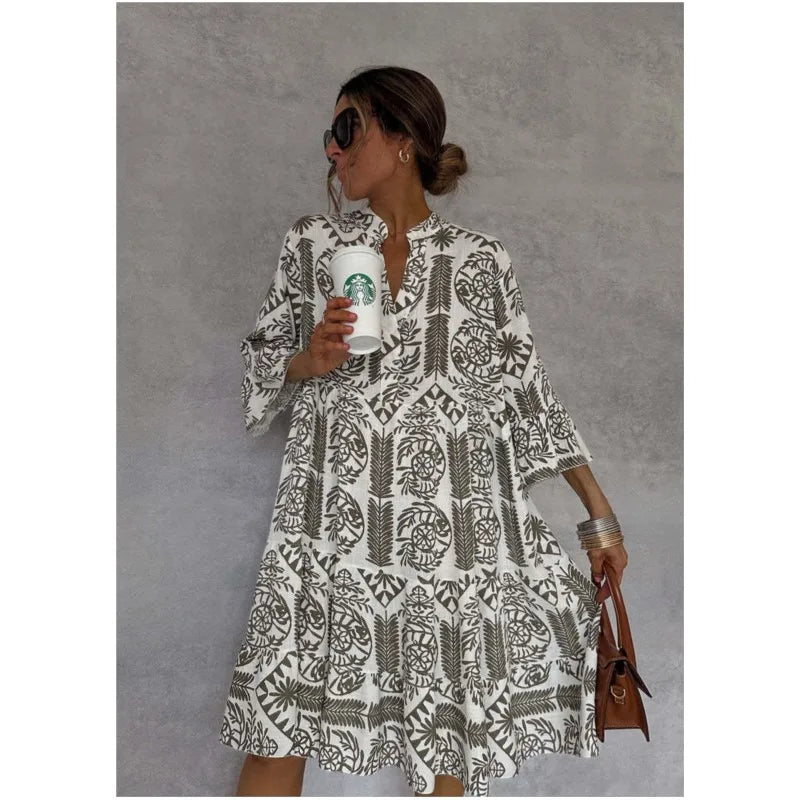 NOMI - Jouw favoriete zomerjurk – wijd, licht en altijd elegant