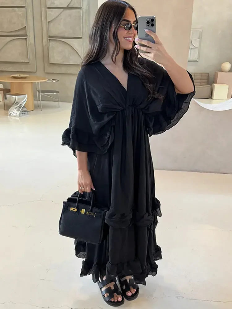 Nomi™ - Maxi oversized jurk