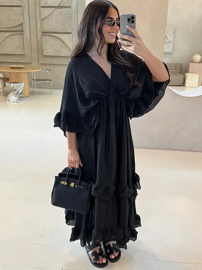 Nomi™ - Maxi oversized jurk