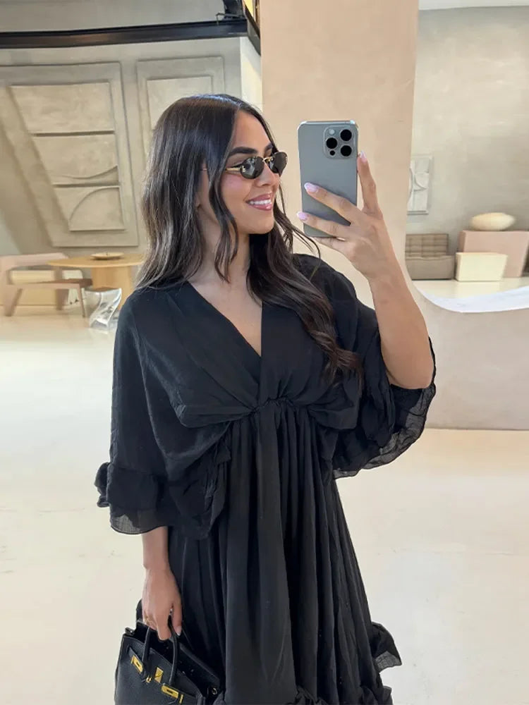 Nomi™ - Maxi oversized jurk