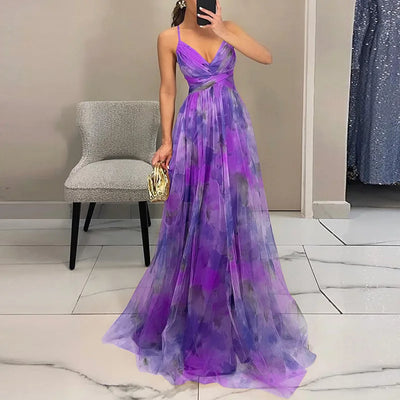 Giselle® | Betoverende Maxi-jurk met Bloemenprint