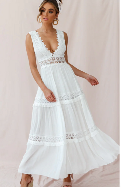 Nomi™ - Lange Boho Jurk