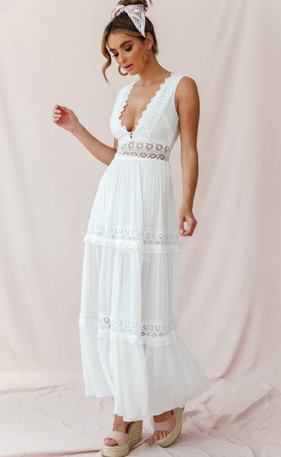 Nomi™ - Lange Boho Jurk