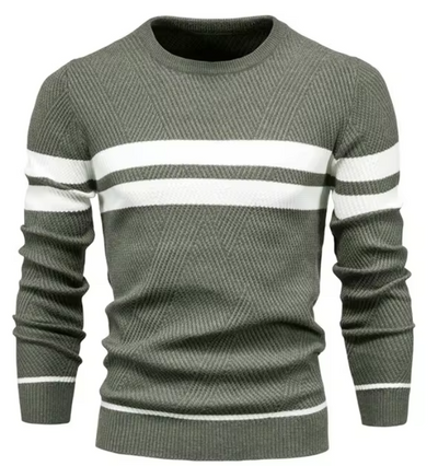 Sébastien™ | Bicolor Contrast Pullover