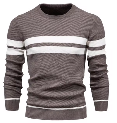 Sébastien™ | Bicolor Contrast Pullover