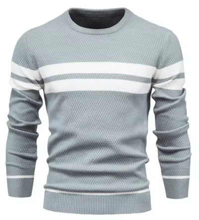 Sébastien™ | Bicolor Contrast Pullover