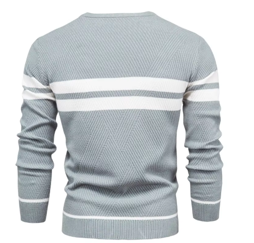 Sébastien™ | Bicolor Contrast Pullover