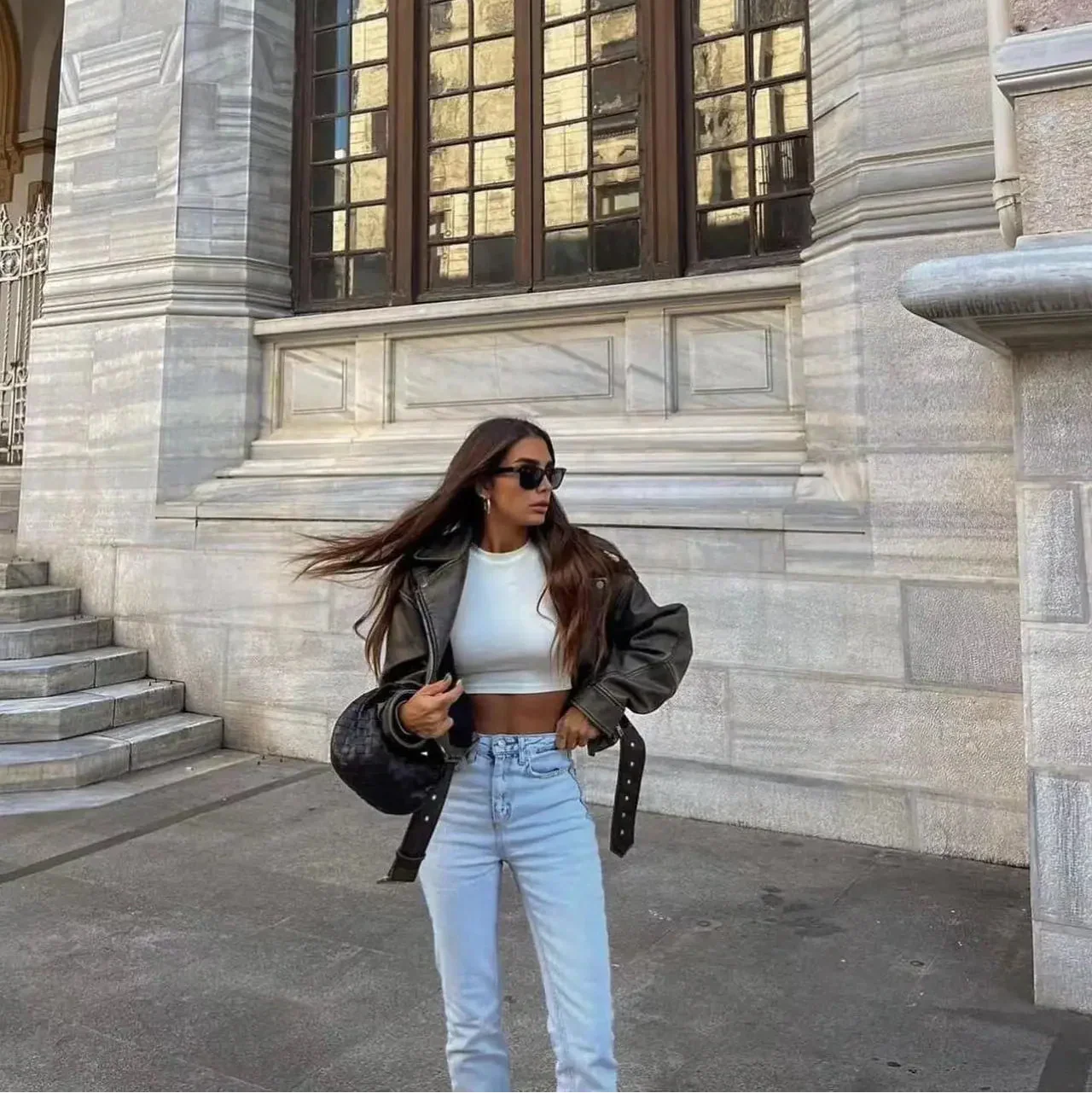 MP | Veelzijdige leren jas van hoge kwaliteit