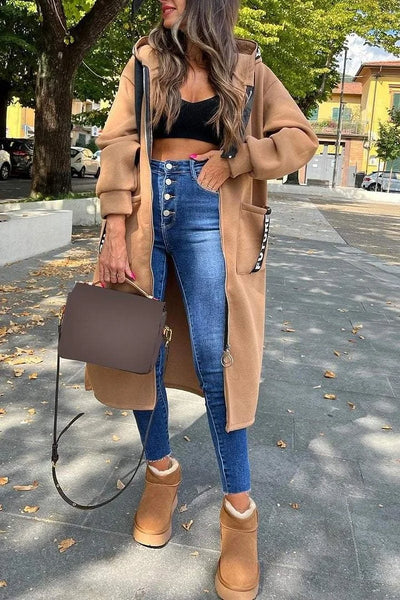 SAMANTHA™ | LANG DAMEJAS MET CAPUCHON