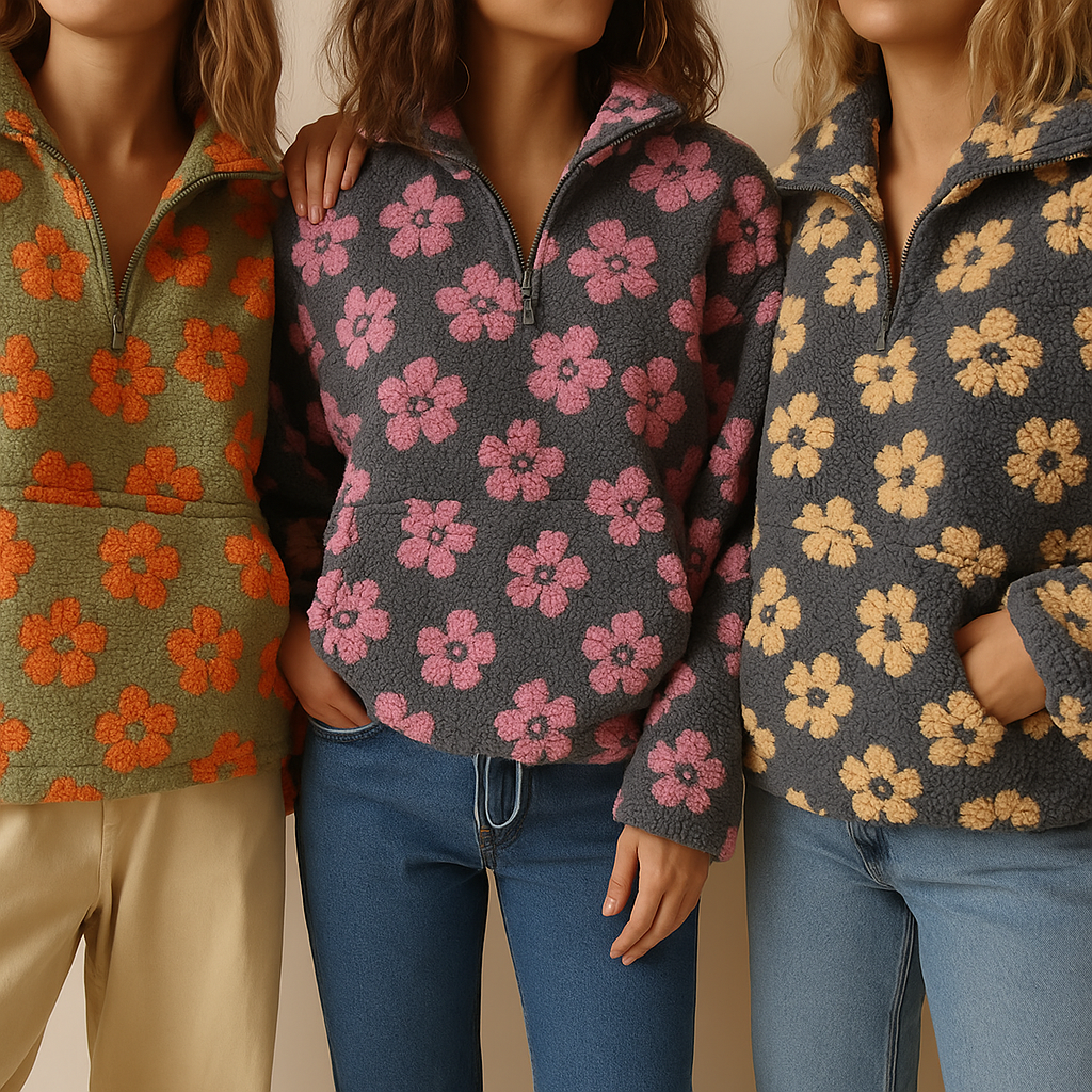 Daisy | Fleece trui Bloom