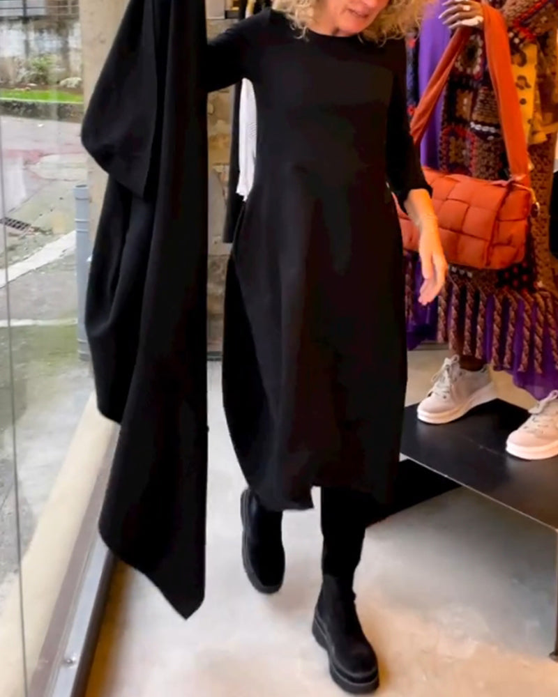 SOFIA | Elegante Midi Jurk die de Silhouette Versterkt en Je Elke Dag Zelfverzekerd Laat Voelen