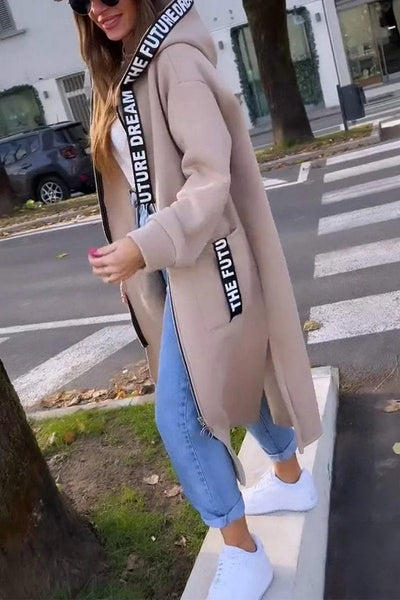 SAMANTHA™ | LANG DAMEJAS MET CAPUCHON